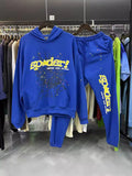 Men's And Women's Sp5der Spider Web Set 555555 Sportswear Sweater Jogging