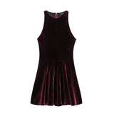 Women's Clothing 2025 Autumn And Winter 2025 New Solid Color Bows Decorated With Sleeveless
