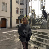 New Women's Clothing With Asymmetric Scarf Short Knitted