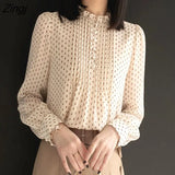 Women Hot Sale Loose Elegant Ladies Tops Trendy Harajuku All-match Simple Korean Style Vintage Chic Ins Retro Soft