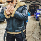 Autumn And Winter New Fur Hair Burst Jacket Thick To Keep Warm Fur Coat Imitation Leather Man