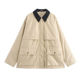 Women's Clothing Burst Lint-Tuff Clip Loose Warm Cotton