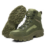 Seasons Military Boots Special Forces Climbing Boots Outdoor Waterproof High-Top Desert Boots Tactical Boots Large Size Military Shoes Men's
