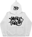 New High Street Hip-Hop National Tide Printing Zipper Clothing Fashion Fashion Couple