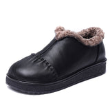 Layer Of Cowhaired Lamb Lamb Wool Cotton Shoes Winter New Comfortable Leisure Warm Snow