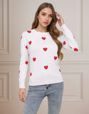 And Winter New Valentine's Day Sweater Women's Design Love To The Girl With The Collar Knitted