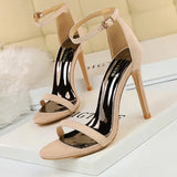 Shoes Summer High Heels Open Toe Women Pumps Stiletto Super High 10 Cm Ladies Shoes Fashion Women Sandals Party