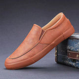Autumn Men's Shoes One Foot Pedal Pedal Shoes Casual Shoes British Business Shoes Band Trend Soft-Soled Driving