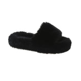 Three Types Of Wool Slippers Women Wear 2025 New Autumn And Winter Cotton Drag Home Korean