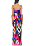 Women's Clothing Print Tective Dress Fake Two High Forkless Sleeveless Sexy Woman