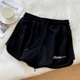 Zingj Shorts Women's Summer 2024 New Style Loose Outside Wear Home Pajama Pants High Waist Casual Wide-Leg Yoga Hot Pants