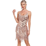 Sequin Lysula Dress Host Fashion Banquet Evening Dress Club