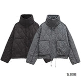 Autumn And Winter New Women's Clothing Multi-Color Selection Long-Sleeved Cotton Jacket Jacket