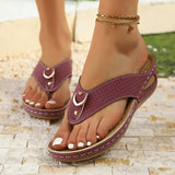 Summer New Large-Size Lady Slopes And Jacket Sandals Beach Women