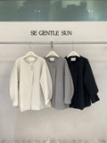 Xixi 2025 Autumn New White Standard Temperament Elegant Thousand Gold Style Long Sleeve Hair And Short Coat