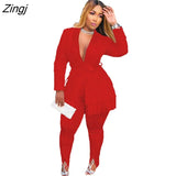 Suit Tassel 2 Two Piece Set Women Casual Autumn Winter Long Sleeve Shirt Tops + Skinny Legs Pants Female Outfit