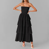 2025 New Women's Temperament Fashion Thromboic Long Dress