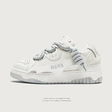 Shoes Bat Series Thick Soles High White Board Shoes Men's Fashion Shoes Men's Fashion Shoes Men's And Women's Shoes Small White