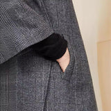 New Women's Clothing Autumn And Winter Long Two Sets Of Trousers Hair Coat Wide Leg Pants Casual Fashion Suit Women's