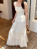 Xixi 2025 Summer New Temperament Lace Embroidery Holiday Style Wearing Shirt Women's Shirt