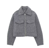 2025 Spring And Autumn Women's Street Fashion Soft This Short Jacket Jacket