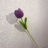 Zingj Woven Rabbit Head Sunflower Sunflower Wool Knitting Flowers Send Bestie Imitation Bouquet Finished