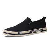 The Autumn Of 2025, Casual Men's Shoes Men's Canvas Shoes Korean Version Of The Trend Of One-Legged Shoes Casual Flat