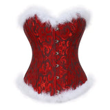 Christmas Corset Christmas Hair Lace Bouquet Of