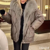 And Winter New Fashion Women's Temperament Elegant Hooded Long Cotton