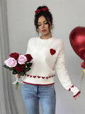 And Winter New Pure Couple Love Sweater Women Loose Collar Knitted