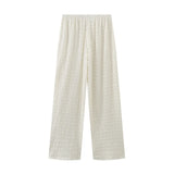 New Knitted Body Dress Solid Color Trouser Set
