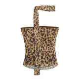 Summer New Women's Animal Patterned Mesh Tsets + Half-Dress Two