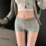 Thin Casual Pants Women Spring Suction Hot Pants Bag Hip Pants Leggings Black