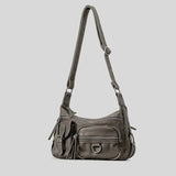 Vintage Motorcycle Pu Leather Crossbody BagOutfit
