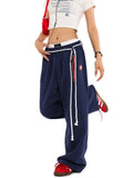 Zingj New Fall 2024 Straight Hip-Hop Wide-Leg Pants For Men And
