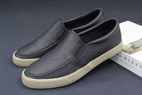 New Baoda 20080 Casual Men's Leather Shoes Working Shoes Spring And Autumn Men's Board Shoes Popular Simple Men's Lefu