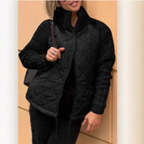 2025 New Fashion Zip Long Sleeve Collar Women's Cotton