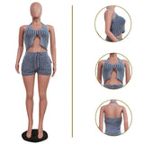 Zingj Women's New Casual Vest Style Shorts