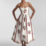 2025 New Women's Fashion Print Folds To The Waist Sling