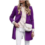 Autumn And Winter New Ebay Hair Women's Coat Japan And South Korea Multi-Color Coat Cardigan Single