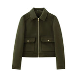 Women's Explosive Zipper Soft Jacket