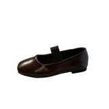 Temperament Ballet Mary Jane Women's Shoes 2025 Spring And Autumn Casual Small Leather