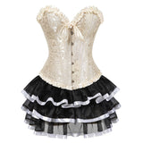 Court-Sleaf-Sleaf-Sedosom Set Rules Lotus Leaf Lace-Lace-Up