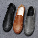 Autumn Men's Shoes One Foot Pedal Pedal Shoes Casual Shoes British Business Shoes Band Trend Soft-Soled Driving