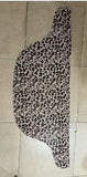 Summer Women's Short Skirt Print Beach Chiffon Silk Scarf Hanging Half-Dress