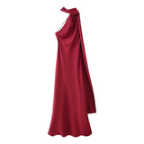 New Women's Fashion Simple Ribbon Hanging Neck-Laught Long