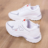 Dad Shoes Women In The Super Fire 2025 Autumn New Korean Version Of Fashion Leisure Sports Small White Shoes Breathable Net