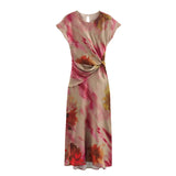 New Knot Silk-Scuffless Dress