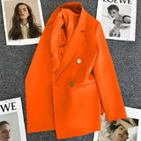 Zingj Fried Street Small Suit Jacket Female 2024 Spring And Autumn New Korean Version Web Celebrity Temperament Small Casual