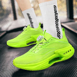 New Hollow Popcorn Soft-Soled Running Shoes Men's Training High-Ball Shock-Absorbing Breathable